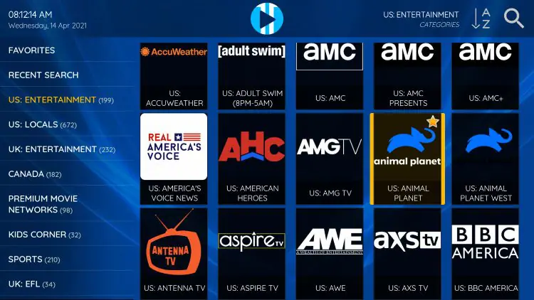 Xciptv player